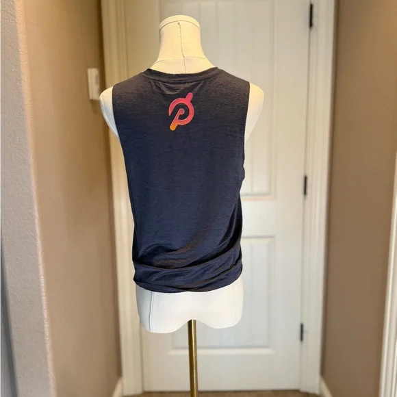 Spiritual Gangster & Peloton Gray Muscle Tee - Picture 4 of 5